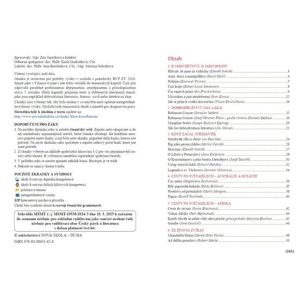 Čítanka 7, Čtení s porozuměním