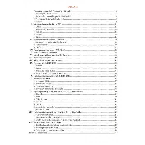 Dějepis 8 - pracovní sešit, Čtení s porozuměním