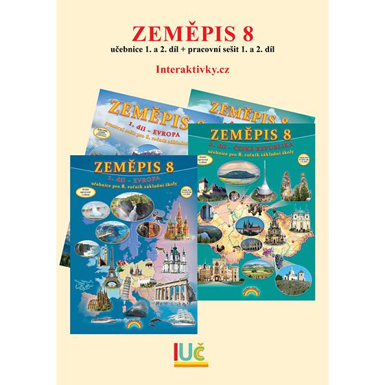 Pětiletá IUČ Zeměpis 8, 1. a 2. díl (UČ+PS)