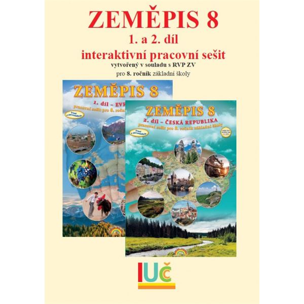 Interaktivní PS Zeměpis 8, 1. a 2. díl (roční)