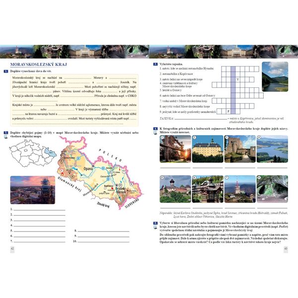 Zeměpis 8 - 2. díl ČR - pracovní sešit, Čtení s porozuměním