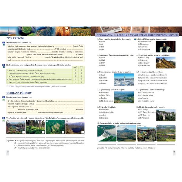 Zeměpis 8 - 2. díl ČR - pracovní sešit, Čtení s porozuměním