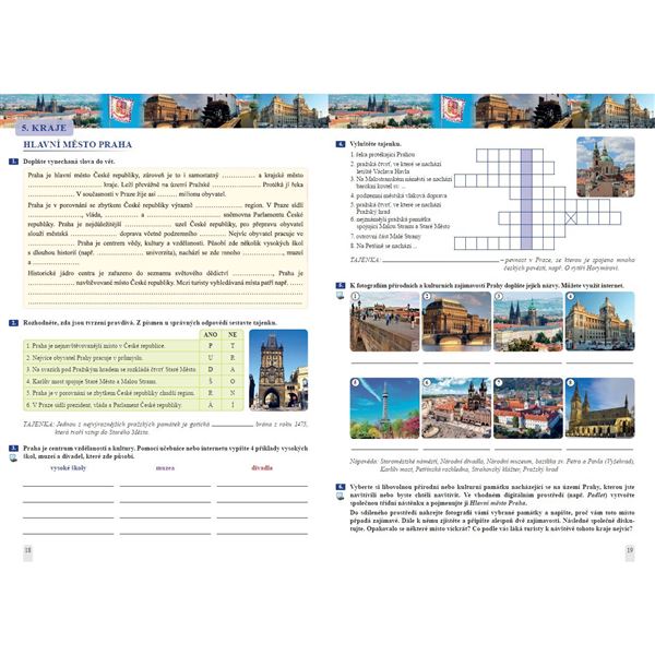 Zeměpis 8 - 2. díl ČR - pracovní sešit, Čtení s porozuměním