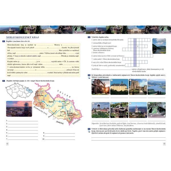 Zeměpis 8 - 2. díl ČR - pracovní sešit, Čtení s porozuměním
