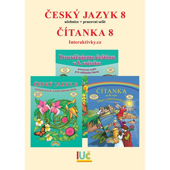 Pětiletá IUČ Český jazyk 8 (UČ+PS+ČIT)