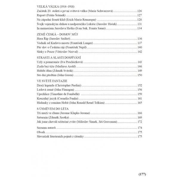 Čítanka 8, Čtení s porozuměním, tvrdá vazba