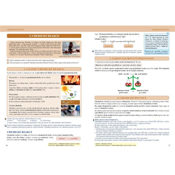 Chemie 8 - Úvod do obecné a anorganické chemie, Čtení s porozuměním - učebnice