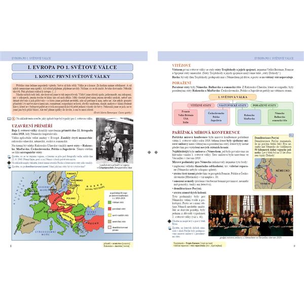Dějepis 9 - Moderní Dějiny, Čtení s porozuměním - učebnice