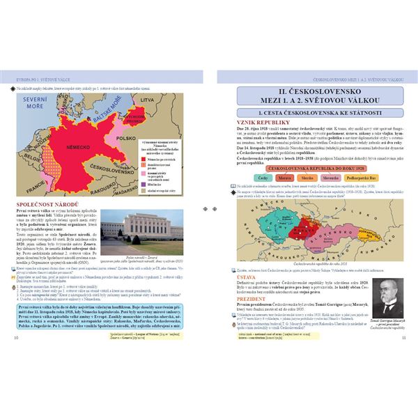 Dějepis 9 - Moderní Dějiny, Čtení s porozuměním - učebnice