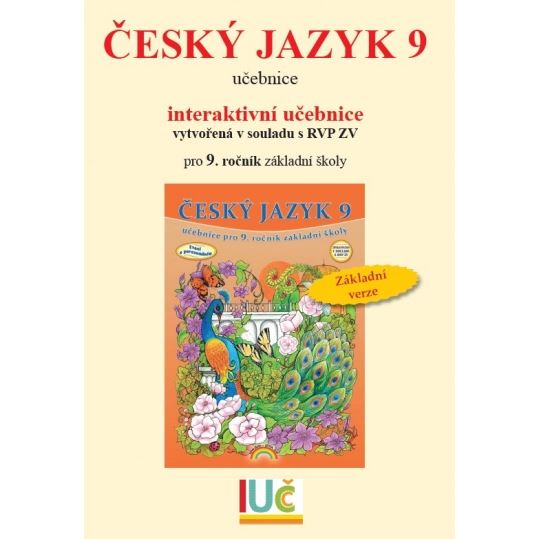 Interaktivní učebnice Český jazyk 9 (roční)