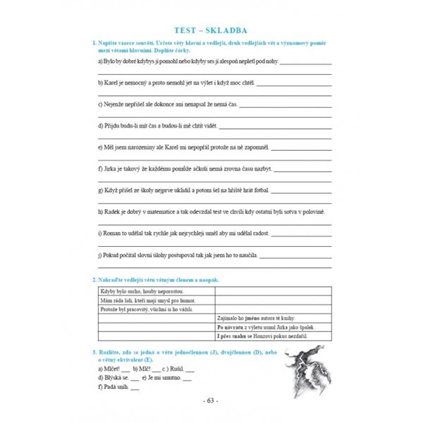 Procvičujeme češtinu v 9. ročníku - pracovní sešit, Čtení s porozuměním