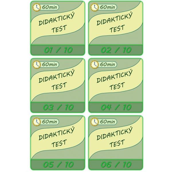 Elektronické didakt. testy pro přípravu na přijímací zkoušky na SŠ z ČJ-roční 