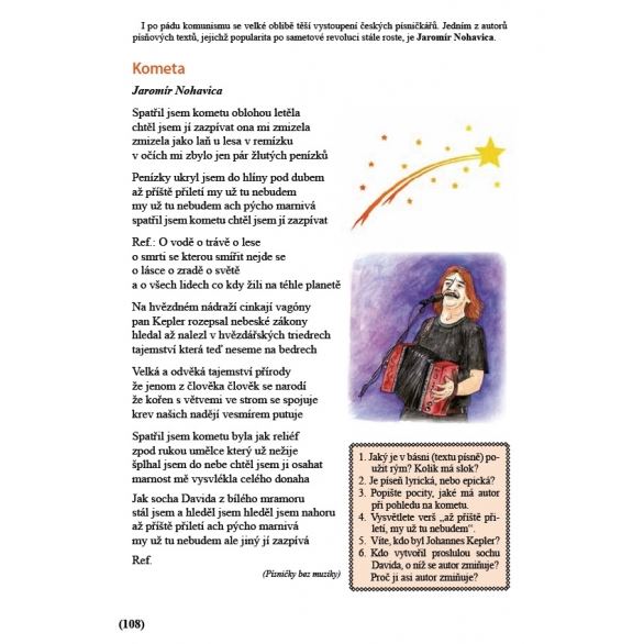 Čítanka 9, Čtení s porozuměním, tvrdá vazba