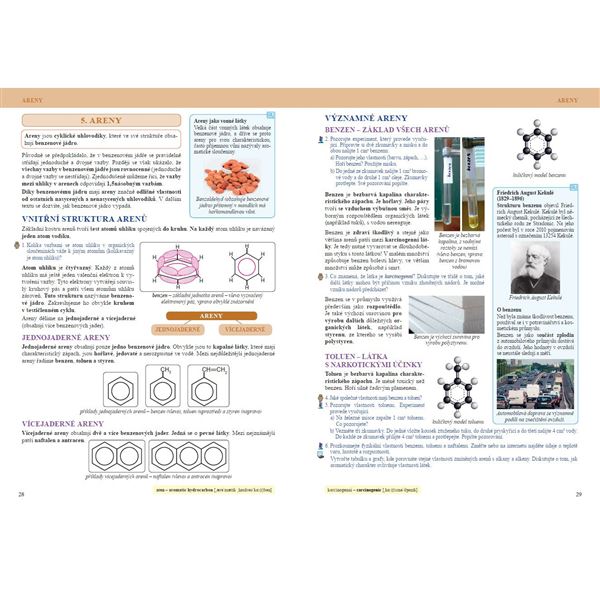 Chemie 9 - Úvod do organické chemie, biochemie a dalších chemických oborů, Čtení s porozuměním - učebnice