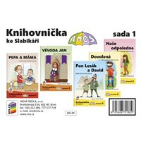 Knihovnička ke Slabikáři AMOS - sada 1