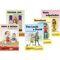 Knihovnička ke Slabikáři AMOS - sada 1