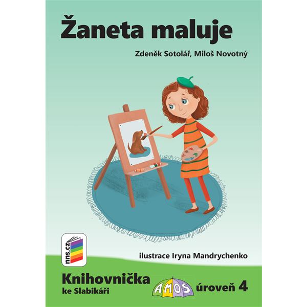 Žaneta maluje (Knihovnička ke Slabikáři AMOS)
