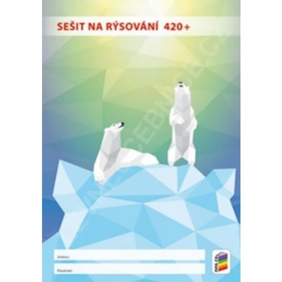 Sešit na rýsování 420+ (bílé listy)