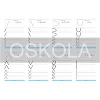 Základy písmen - hůlkové písmo