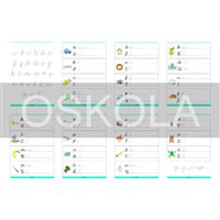 Učíme se psát - psací písmo