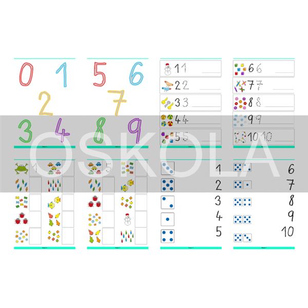 Učíme se psát - číslice