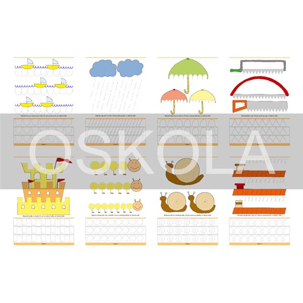 Hrátky s fixou - kreslení a psaní