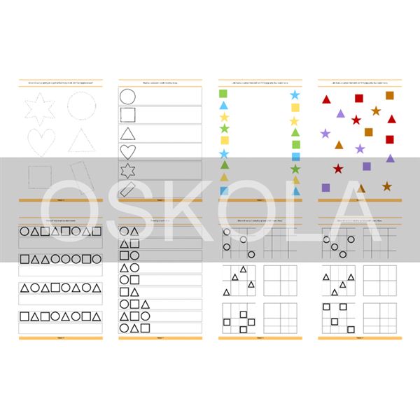 Hrátky s fixou - kreslíme tvary