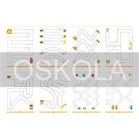 Hrátky s fixou - cestičky