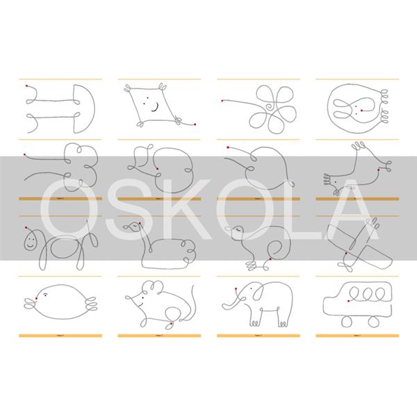 Hrátky s fixou - jednotahy