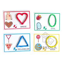 Tvary - předlohy k plastelíně