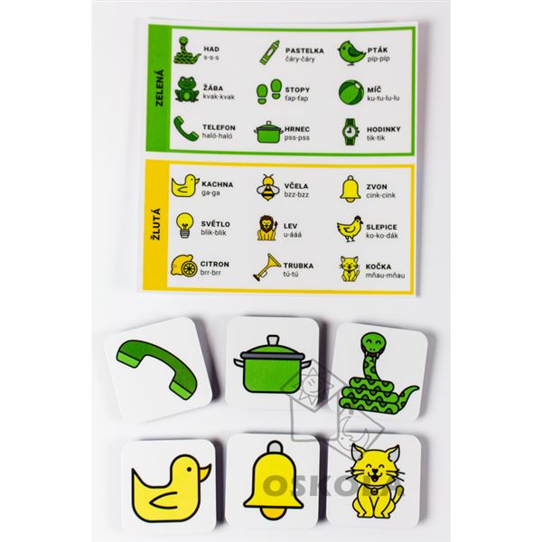 Moje první slova - logopedické lotto