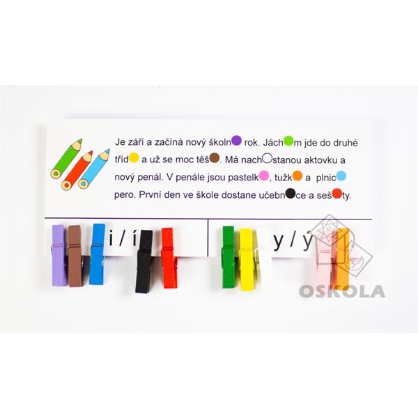 Doplňovačky - Tvrdé a měkké souhlásky