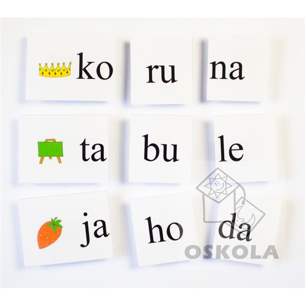 Čtení s otevřenou slabikou 2