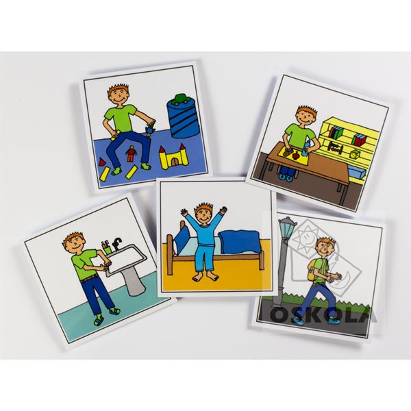 Činnosti během dne - kluk