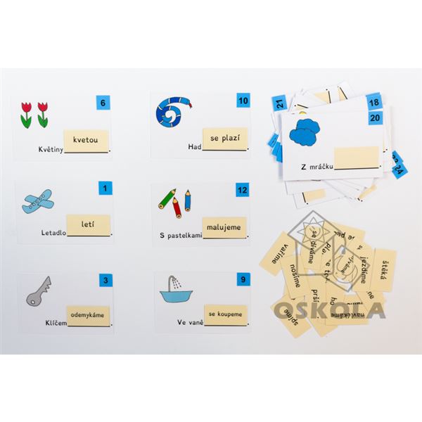 Doplňování vět - slovesa