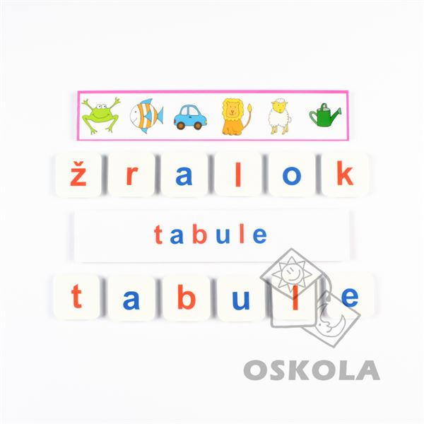 Montessori Skrytá slova 4