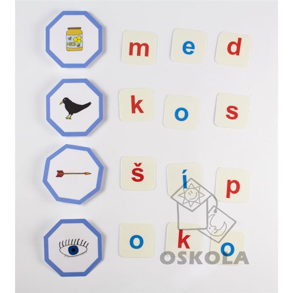 Montessori Skládání slov 1