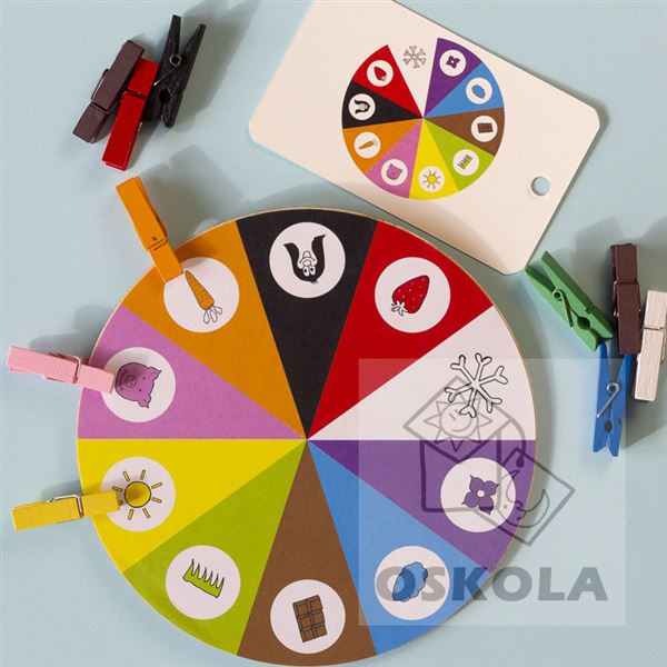 Kolíčky a deset barev