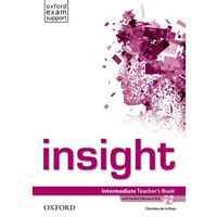 Insight Intermediate - Teacher's Book + Teacher's Resource CD-ROM
