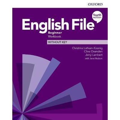 English File Beginner (4th edition) - Workbook without key