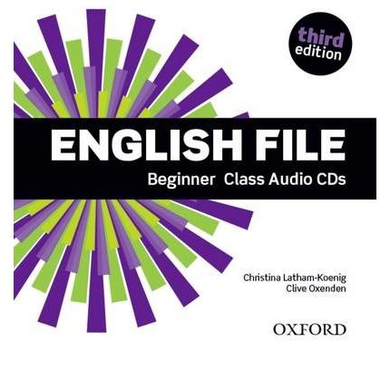 English File Beginner (3rd edition) - Class Audio CDs (4)
