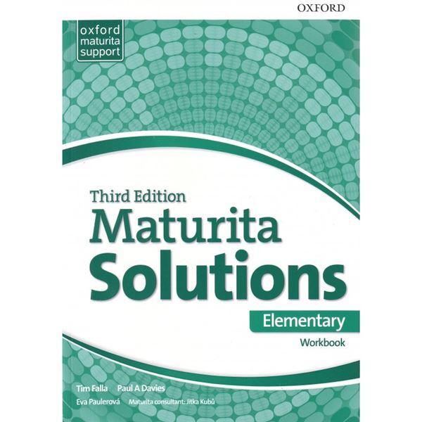 Maturita Solutions Elementary - Workbook (3rd edition) česká verze