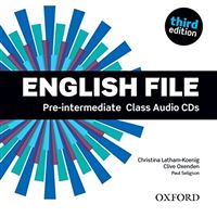 English File Pre-Intermediate (3rd edition) - Class Audio CDs(4)