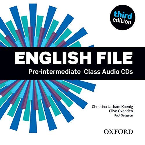 English File Pre-Intermediate (3rd edition) - Class Audio CDs(4)