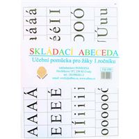 Skládací abeceda - ( formát A5, 8 listů )