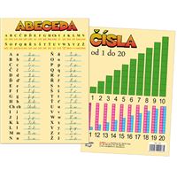 Abeceda/čísla- tabulka A5 (oboustranná)