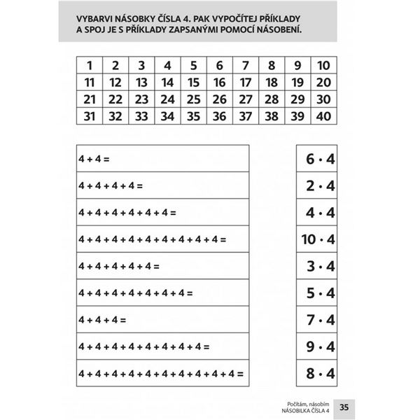 Počítám, násobím (0–5) 