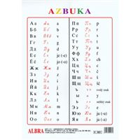 Azbuka - plakát /komplet - plakát, tubus,závěsy/ 475x630 mm