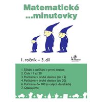 Matematické ...minutovky pro 1. ročník - 3. díl