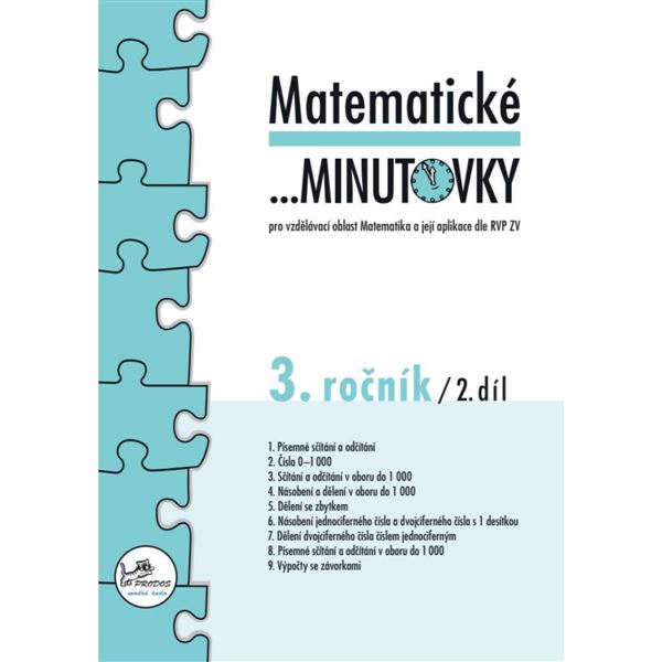 Matematické ...minutovky 3/2 (Modrá řada)